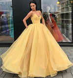 Ball Gown Sweetheart Prom Dress Princess Floor Length Tulle Quinceanera Dress N2260