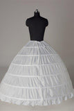 Wedding Petticoat Accessories White Floor Length Big Underskirt