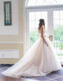 Gorgeous Strapless Sweetheart Pleats Long Ball Gown Wedding Dresses with Beading N518