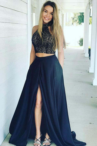 products/navy_blue_two_piece_high_neck_prom_dress_with_slit.jpg