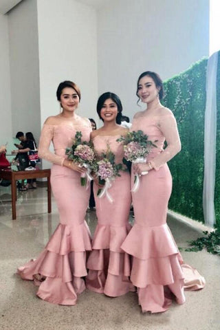 products/pink_off_the_shoulder_long_sleeve_mermaid_bridesmaid_dresses_with_ruffles.jpg