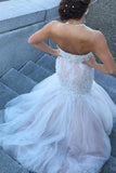 Gorgeous Halter Mermaid Beading Wedding Dresses Beaded Backless Mermaid Bridal Dresses N2400