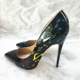 High-heels with Patterns Fashion Women Party Shoes yy14