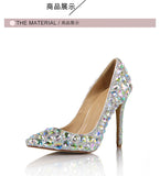 High Heels with Diamonds Evening Party Shoes yy26-2